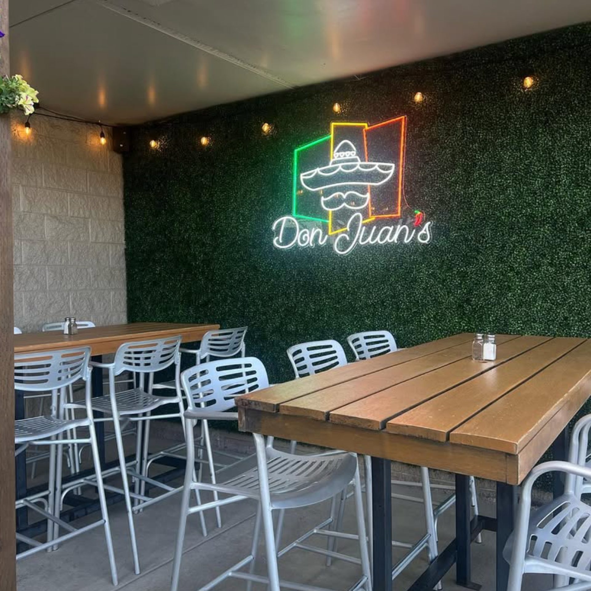 Saturdays and Sundays on the Patio