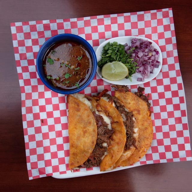 Quesabirria Single Taco.